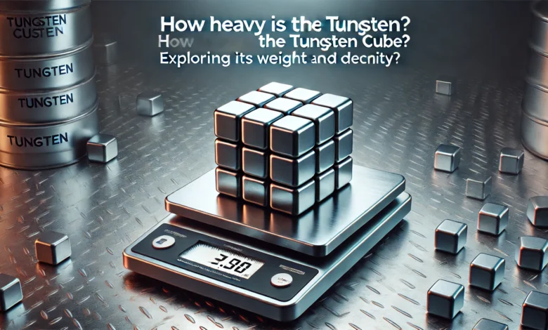 How Heavy Is the Tungsten Cube