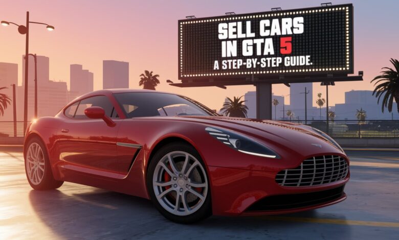 how to sell cars in gta 5
